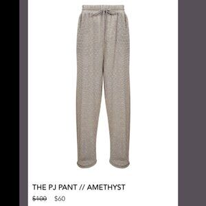 THE PJ PANT // AMETHYST IN SMALL by Laina Rauma